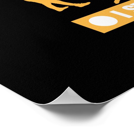 Ik ben Custodian School Caretaker Janitor Apprecia Poster (Hoek)