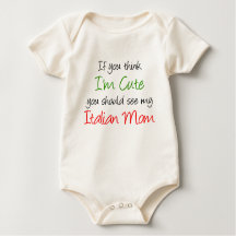 Ik ben Cute Italiaanse mama