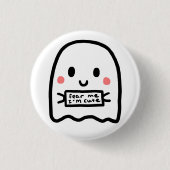 Ik ben Cute Lil Ghost Ronde Button 3,2 Cm (Voorkant)