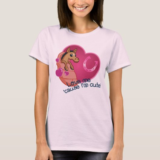 Ik ben Cute TShirt (Voorkant)