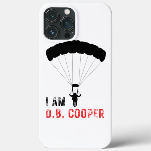 IK BEN D.B. Cooper  Case-Mate iPhone Case (Achterkant)