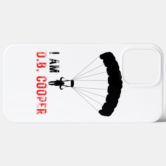 IK BEN D.B. Cooper  Case-Mate iPhone Case (Achterkant (horizontaal))