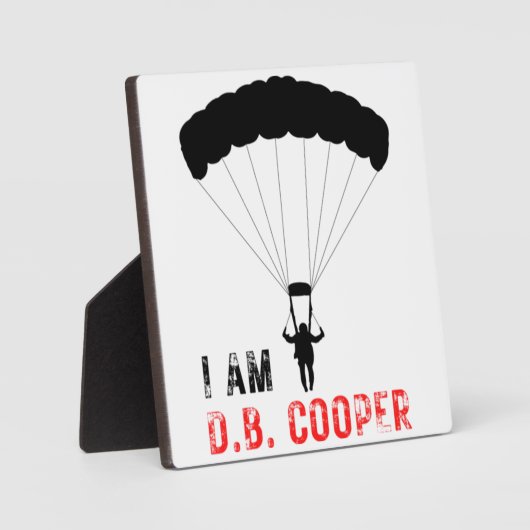 IK BEN D.B. Cooper Fotoplaat (Voorkant)