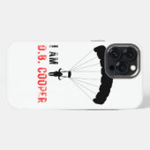 IK BEN D.B. Cooper iPhone Hoesje (Achterkant horizontaal)