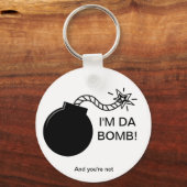 Ik ben Da Bomb. Sleutelhanger (Voorkant)