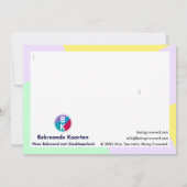 "Ik ben dankbaar" Bedankkaart (Achterkant)