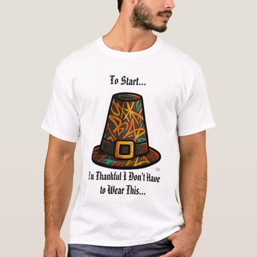 Ik ben dankbaar/GPH T-shirt (Voorkant)