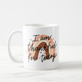 Ik ben dankbaar koffiemok (Links)