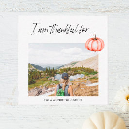 Ik ben dankbaar Notities Thanksgiving FOTO