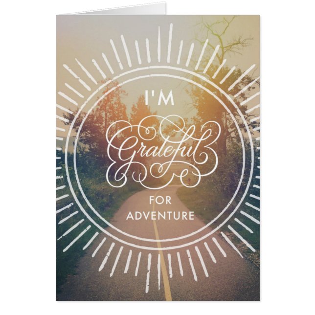 Ik ben dankbaar voor avontuur (Voorkant)