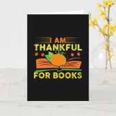 Ik ben dankbaar voor boeken kaart (Gele Bloem)