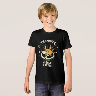 Ik ben dankbaar voor de Cheese Platter - Thanksgiv Tri-Blend Shirt