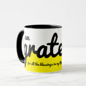 Ik ben dankbaar voor de kleur die Geel Zwart en Wi Mok (Voorkant links)