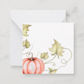 Ik ben dankbaar voor de Thanksgiving van de Nota's Notitiekaartje (Achterkant)