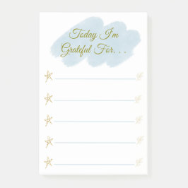 Ik ben dankbaar voor gepersonaliseerde dankbaarhei post-it® notes