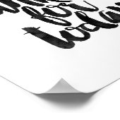 Ik ben dankbaar voor vandaag poster (Hoek)