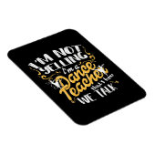 Ik ben dansleraar magneet (Rechterzijde)