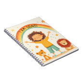 Ik ben dapper - Affirmatie voor kinderen Notitieboek (Rechterzijde)