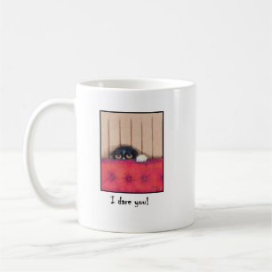 Ik ben Dare You kitten mok voor linkshandige mense