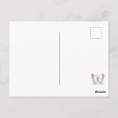 Ik ben dat ik het Briefkaart van de Schrift ben (Achterkant)