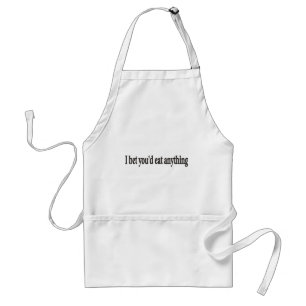 IK BEN DAT JE IETS Apron EET Standaard Schort