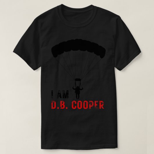 IK BEN DB Cooper 2 T-shirt (Design voorkant)