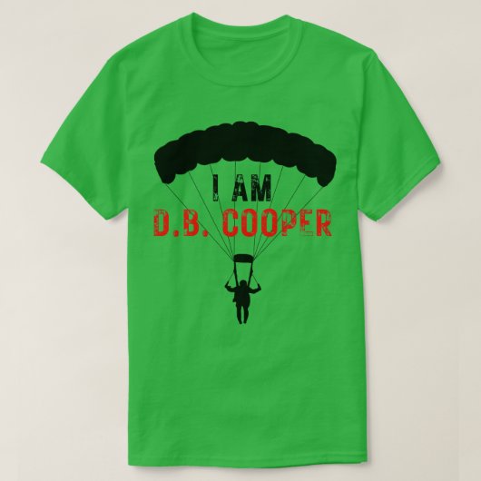 IK BEN DB Cooper 3 T-shirt (Design voorkant)