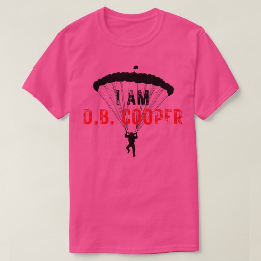 IK BEN DB Cooper 4 T-shirt (Design voorkant)