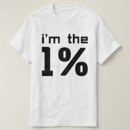 Ik ben de 1 procent t-shirt