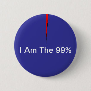 Ik ben de 99% Button