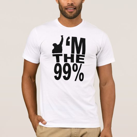 Ik ben de 99% t-shirt (Voorkant)