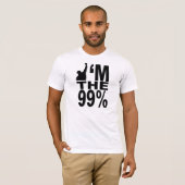 Ik ben de 99% t-shirt (Voorkant volledig)