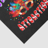 Ik ben de aantrekkingskracht van carnaval tissuepapier (Detail)