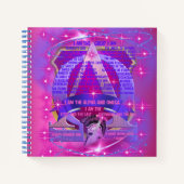 Ik ben de Alpha en de Omega Spiral Notitieboek (Voorkant)