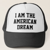 Ik ben de Amerikaanse droom Trucker Pet (Voorkant)