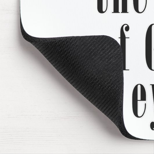 Ik ben de appel van Gods ogen Muismat (Hoek)