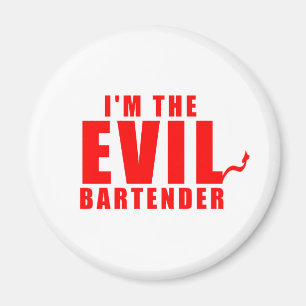 Ik ben de Avil Bartender Gifts Magneet