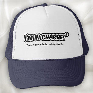 Ik ben de baas (als mijn vrouw niet beschikbaar is trucker pet