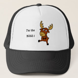 Ik ben de baas. Funny mose Trucker Pet