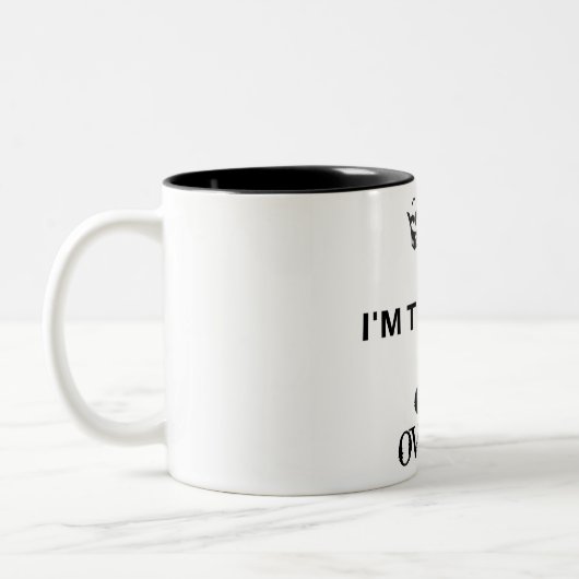 Ik ben de baas, ga er over, Mok (Links)