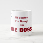 Ik ben de baas grote koffiekop (Voorkant)