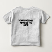 Ik ben de baas! kinder shirts (Achterkant)