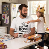 Ik Ben De Baas Papa T-shirt