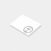 Ik ben de baas post-it® notes (Schuin)