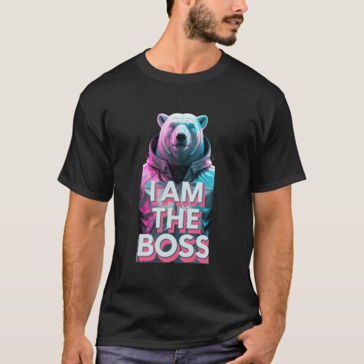 Ik ben de baas t-shirt (Voorkant)