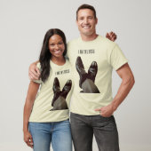 "Ik ben de baas" T-shirt (Unisex)