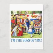 Ik ben de baas van jou. briefkaart (Voorkant)