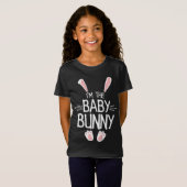 Ik ben de Baby Bunny Kinder Schattigee bijpassende T-shirt (Voorkant volledig)