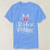 Ik ben de Baby Bunny Rabbit Ears Egg Funny Easter  T-shirt (Design voorkant)