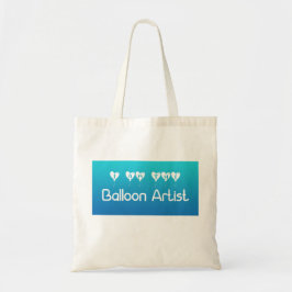 "Ik ben de Ballonkunstenaar" Reistas of Boodschapp Tote Bag